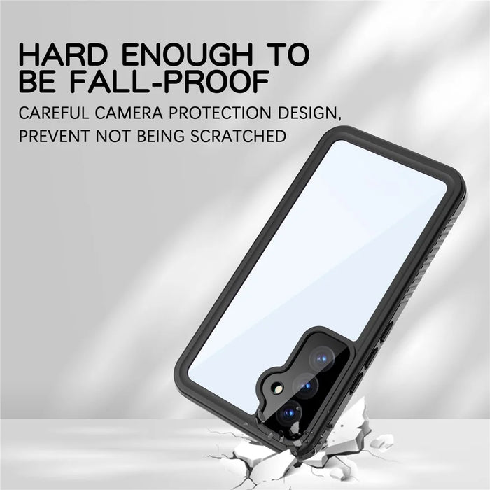 For Samsung Galaxy A54 5G FS Series IP68 Waterproof Case Diving Swimming Anti-drop Clear Phone Shell - 5