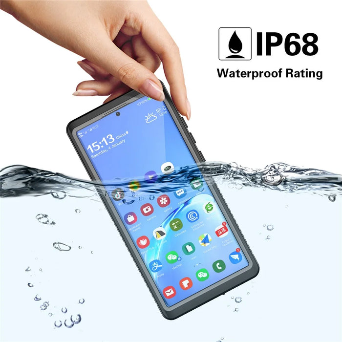 FS Series IP68 Waterproof Case For Samsung Galaxy Note20 Ultra Anti-fall Anti-scratch Swimming Mobile Cover - 4