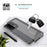 FS Series IP68 Waterproof Case For Samsung Galaxy S20 Ultra Transparent All Inclusive Phone Protective Shell - 6