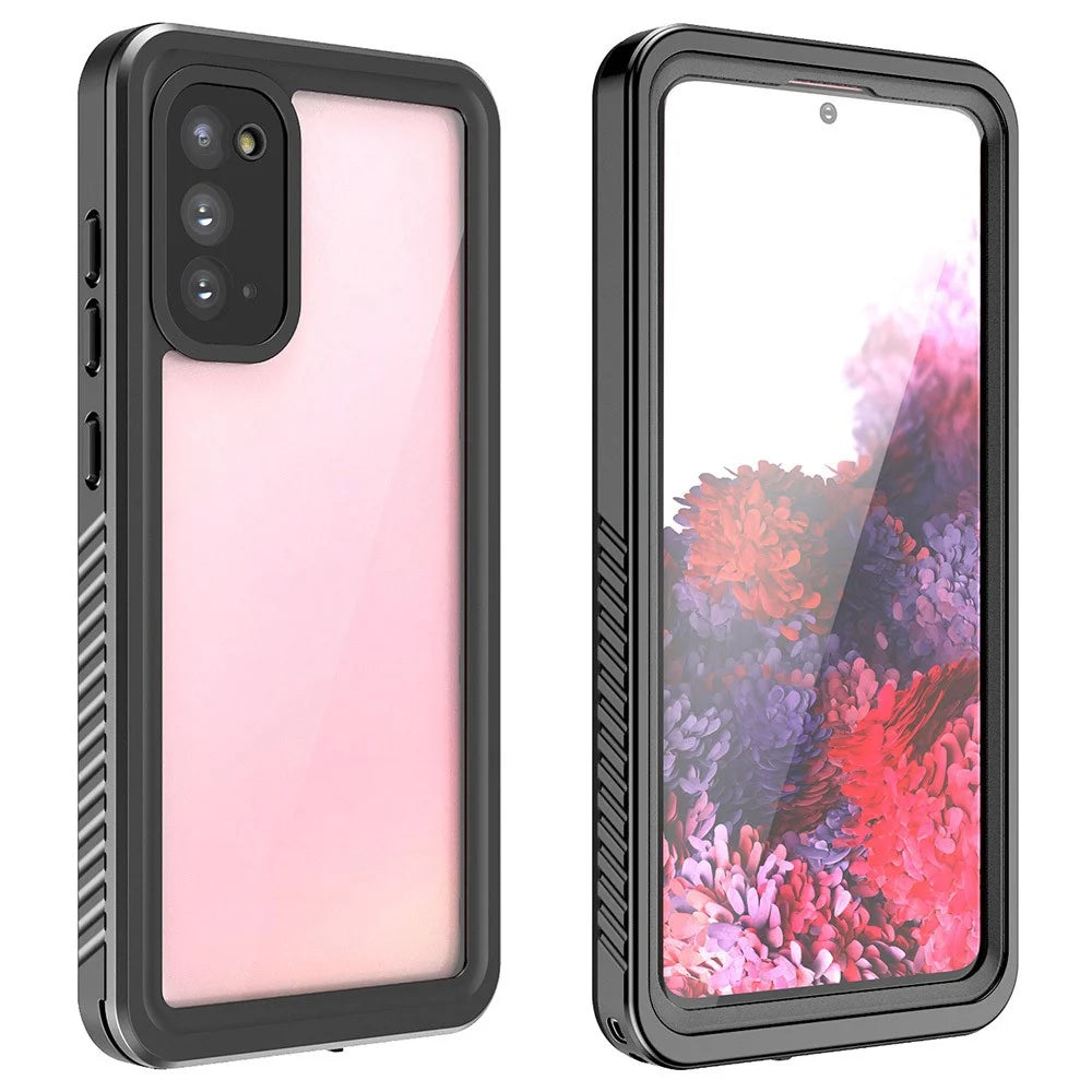 FS Series IP68 Waterproof Case For Samsung Galaxy S20 FE Clear Anti-scratch Anti-fall Phone Cover Shell - 3