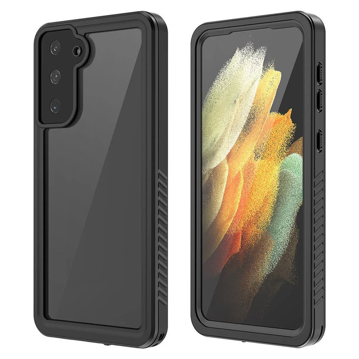 For Samsung Galaxy S21+ 5G FS Series IP68 Waterproof Anti-drop Case Diving Shock-proof Clear Cell Phone Cover - 3