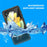 For Samsung Galaxy S21+ 5G FS Series IP68 Waterproof Anti-drop Case Diving Shock-proof Clear Cell Phone Cover - 5