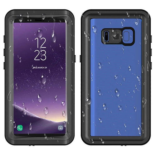FS Series For Samsung Galaxy S8 Snorkeling Phone Case IP68 Waterproof Anti-Fall Clear Cover - 1