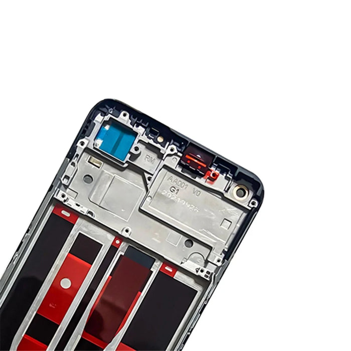 For Oppo A74 4G / A95 4G / F19 Grade C OLED Screen and Digitizer Assembly + Frame Repair Part (without Logo) - 4