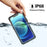 For iPhone 12 Pro FS Series IP68 Waterproof Dustproof Case Clear Full Body Shockproof Phone Cover - 4