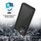 For iPhone 12 Pro FS Series IP68 Waterproof Dustproof Case Clear Full Body Shockproof Phone Cover - 5