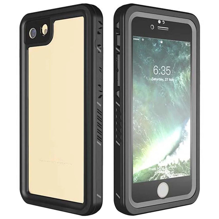 FS Series IP68 Waterproof Case for iPhone 7 / 8 / SE (2020) / SE (2022) , Clear Back Full Body Protective Phone Cover - 2