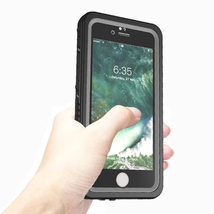 FS Series IP68 Waterproof Case for iPhone 7 / 8 / SE (2020) / SE (2022) , Clear Back Full Body Protective Phone Cover - 4