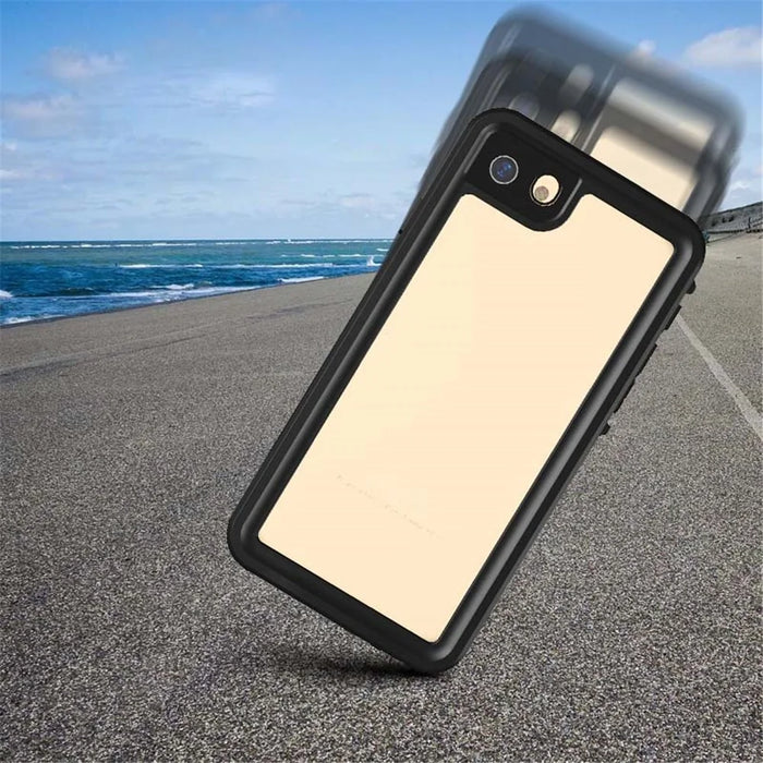 FS Series IP68 Waterproof Case for iPhone 7 / 8 / SE (2020) / SE (2022) , Clear Back Full Body Protective Phone Cover - 5