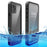 FS Series For iPhone 11 Waterproof Case Dustproof IP68 Underwater Full Body Sealed Clear Phone Cover - 1