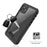FS Series For iPhone 11 Waterproof Case Dustproof IP68 Underwater Full Body Sealed Clear Phone Cover - 6
