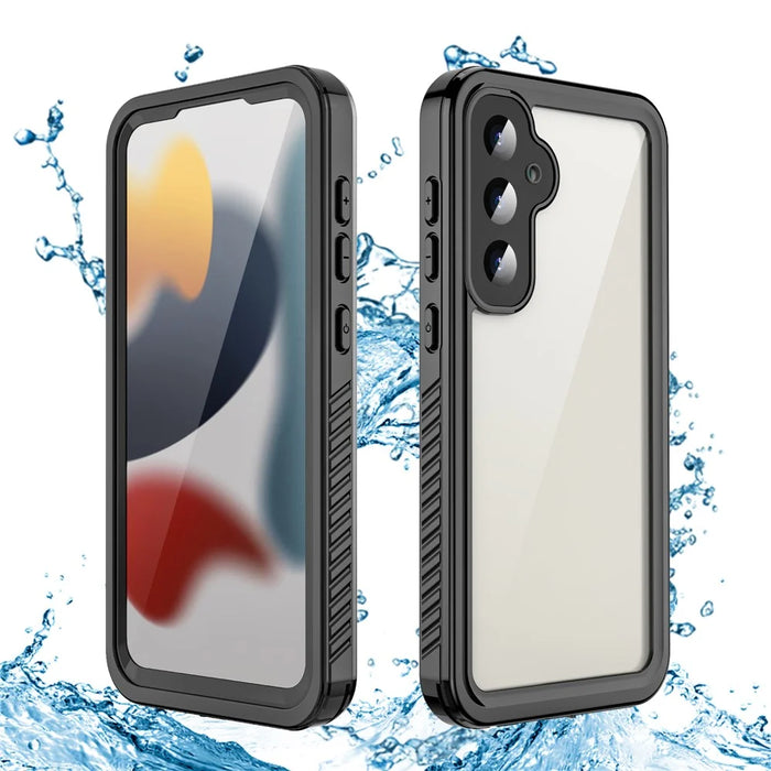 REDPEPPER FS Series for Samsung Galaxy S23 FE Snorkeling Diving Case Full Protection IP68 Waterproof Clear Phone Cover - 1