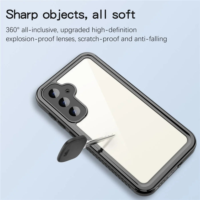 REDPEPPER FS Series for Samsung Galaxy S23 FE Snorkeling Diving Case Full Protection IP68 Waterproof Clear Phone Cover - 7