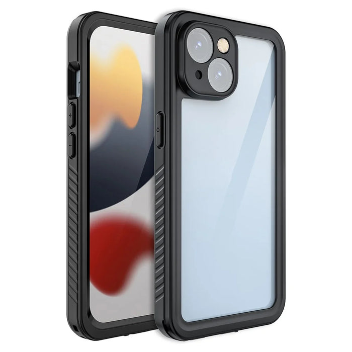 REDPEPPER FS Series for iPhone 15 Full Body Sandproof Case Clear Back Panel IP68 Waterproof Phone Cover - 2