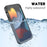 REDPEPPER FS Series for iPhone 15 Plus All-inclusive Phone Case IP68 Waterproof Dustproof Snowproof Clear Cover - 3