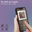 Acrylic+TPU Phone Case for iPhone 15 Plus , Fully Wrapped Protection Cover with Built-in Screen Protector - Black - 5