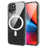 For iPhone 15 TPU+Acrylic Magnetic Case Compatible with Magsafe Shockproof Air-Guard Corners Phone Cover - 1