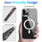 For iPhone 15 TPU+Acrylic Magnetic Case Compatible with Magsafe Shockproof Air-Guard Corners Phone Cover - 4