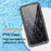 FS Series for Google Pixel 8 Pro Waterproof Case IP68 PC+TPU Snorkelling Dustproof Clear Phone Cover - 3