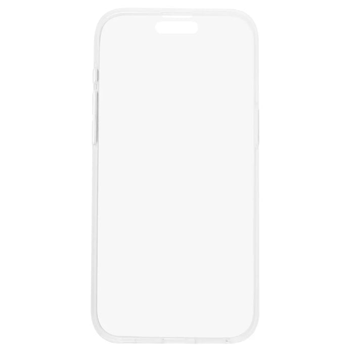 For iPhone 15 Pro Clear Case Full Protection Acrylic+PET+TPU Phone Cover - 3