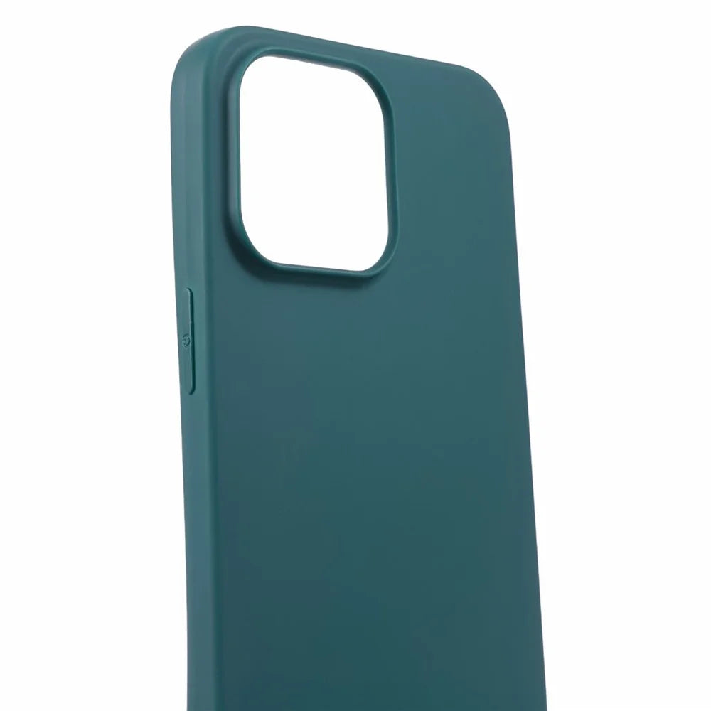 For iPhone 15 Pro Max Case Matte TPU Phone Cover - Army Green - 6