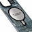YOUNGKIT For iPhone 15 Pro Max Soft TPU Phone Case Compatible with MagSafe Metal Lens Frame IMD Phone Cover - Grey - 4