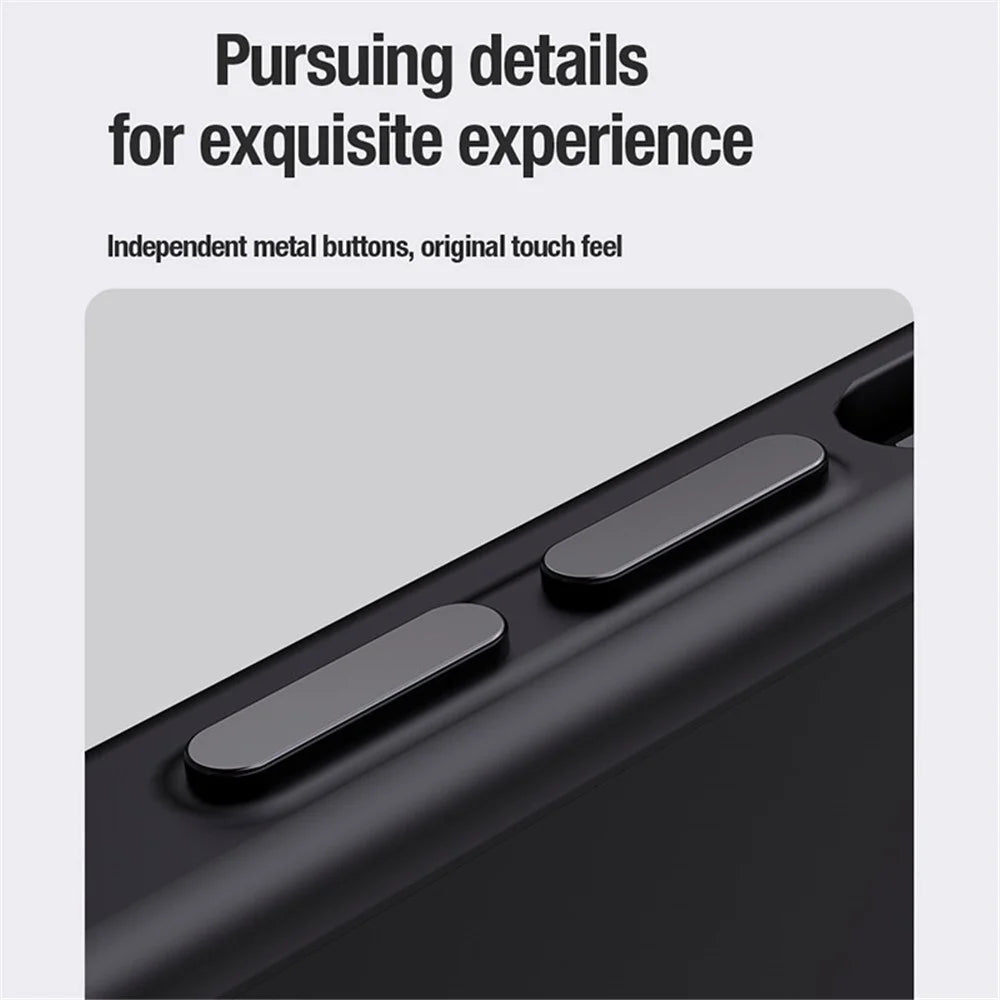 NILLKIN Carboprof Phone Case for iPhone 15 Pro , Camera Kickstand TPU+Aramid Fiber Cover Compatible with MagSafe - 7