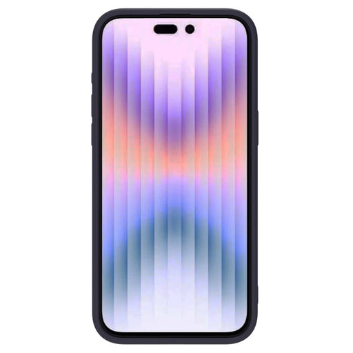 NILLKIN For iPhone 15 Pro Slide Camera Lid Anti-scratch Cover Liquid Silicone + PC Phone Case - Dark Purple - 2