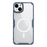 NILLKIN Nature Pro Series Magnetic Case for iPhone 15 Plus Compatible with MagSafe PC+TPU Protective Phone Cover - Blue - 1
