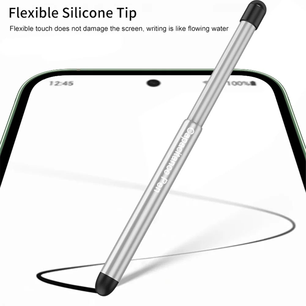 GKK For Samsung Galaxy Z Flip5 5G Case Magnetic Hinge PC Phone Cover with Small Screen Film + Stylus Pen - Black - 4