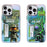 PC + TPU Cover For iPhone 15 Pro Max Case Shell Fluorescence Laser Astronaut Pattern - SPACE - 5