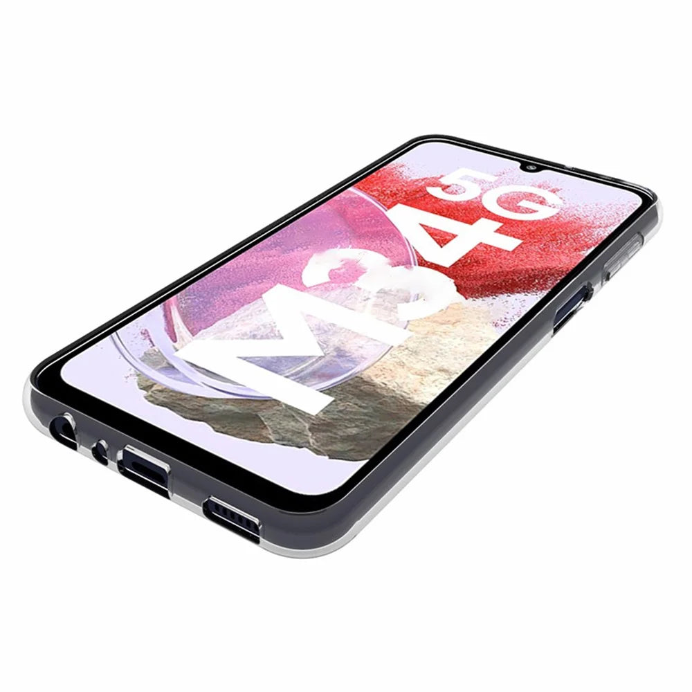 10Pcs  /  Pack For Samsung Galaxy M34 5G / F34 5G Inner Watermark-Free TPU Clear Cover Smartphone Case - 3