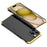 ELEMENT BOX For iPhone 15 Case Metal Frame PC+Silicone Slim Case Shockproof Phone Cover - Black / Gold - 1