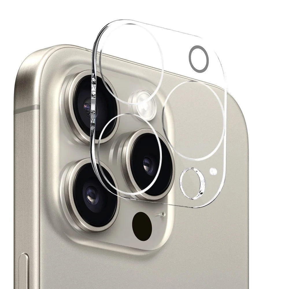 NORTHJO 3 in 1 Shockproof Cover for iPhone 15 Pro Case with HD Tempered Glass Screen Protector / Camera Lens Film - 4