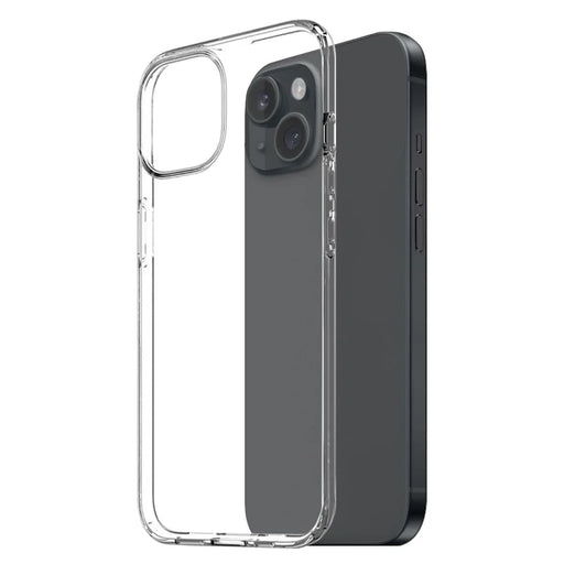 NORTHJO 3 in 1 TPU Cover for iPhone 15 Plus Case with HD Tempered Glass Screen Protector / Camera Lens Film - 2
