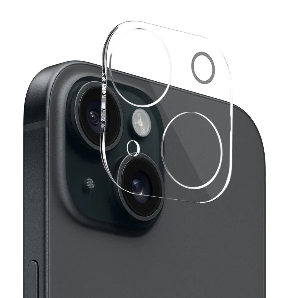 NORTHJO 3 in 1 Clear Case for iPhone 15 Case with HD Tempered Glass Screen Protector / Camera Lens Film - 4