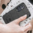 For Samsung Galaxy A05s 4G Case TPU Cell Phone Cover Square Grid Texture Protector - Black - 7