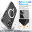 For iPhone 15 Plus Magnetic Case Compatible with Magsafe TPU+Acrylic Anti-drop Phone Cover - 7