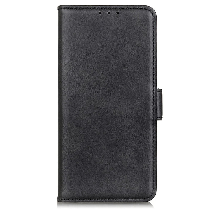 For Samsung Galaxy A05s 4G Case Leather Wallet Stand Cell Phone Cover - Black - 5