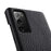 MELKCO Back Phone Case for Samsung Galaxy Note20 / Note20 5G , Genuine Cow Leather Coated PC Anti-Drop Cover - Black - 4