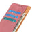 KHAZNEH For Samsung Galaxy A05s 4G Case Cowhide Texture Stand Wallet Leather Mobile Phone Cover - Pink - 4