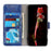 Leather Phone Shell for Samsung Galaxy A05 4G Case Crazy Horse Texture Phone Cover - Blue - 2