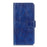 Leather Phone Shell for Samsung Galaxy A05 4G Case Crazy Horse Texture Phone Cover - Blue - 4