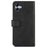 For Samsung Galaxy A05 4G Case Cowhide Texture Anti-Scratch Leather Phone Stand Cover Wallet - Black - 7