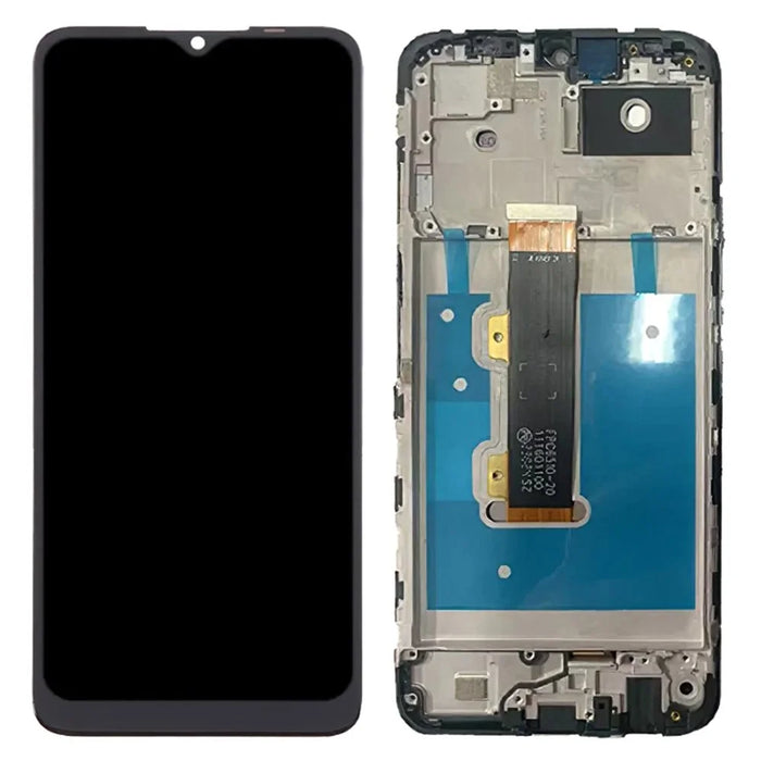 For Nokia G22 Grade B LCD Screen and Digitizer Assembly + Frame Replacement Part (without Logo) - 1