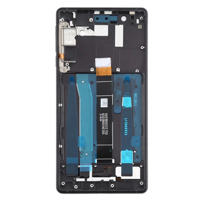 For Nokia 3 TA-1032, TA-1020, TA-1028, TA-1038 Grade C LCD Screen and Digitizer Assembly + Frame Replacement Part (without Logo) - Black - 3