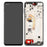 For Motorola Moto G100 Grade B LCD Screen and Digitizer Assembly + Frame Replacement Part (without Logo) - Grey - 1