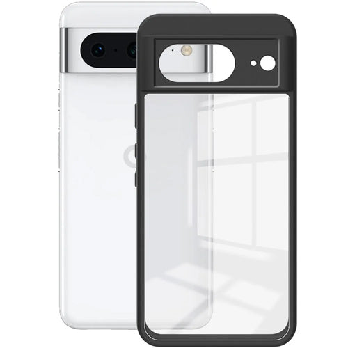 IMAK UX-9A Series for Google Pixel 8 Case PC Back TPU Frame Mobile Phone Cover - 1