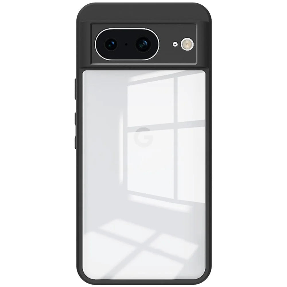 IMAK UX-9A Series for Google Pixel 8 Case PC Back TPU Frame Mobile Phone Cover - 5