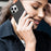 For iPhone 15 Pro Max Case Stand Design PU Leather Card Holder Mobile Phone Cover - Black - 5